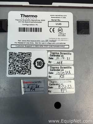 Thermo Scientific NanoDrop 2000 UV-Vis Spectrophotometer