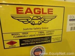 Eagle 1955X Flammable Storage Cabinet 110 Gal Capacity