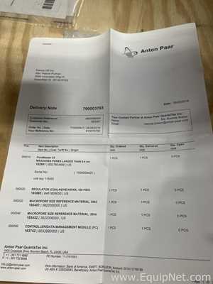 Analisador Anton Parr GmbH PoreMaster 33