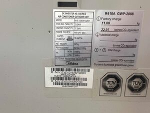 Unidade de Refrigeração/Ar-Condicionado Midea ELA240S4D-1Y