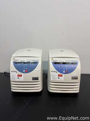 Lot of 2 Thermo Scientific Sorvall Legend Micro 21R Laboratory Centrifuges