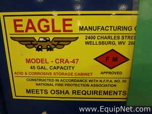 Gabinete de Almacenamiento Eagle Manufacturing Co CRA-45.  45 Galones