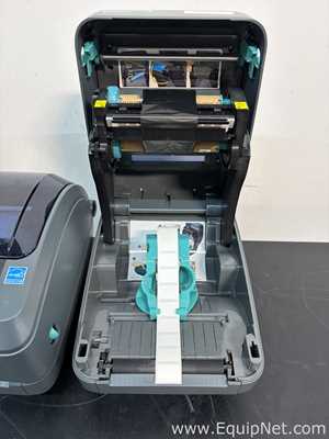 Lot of 2 Zebra Technologies GX430T Label Printers