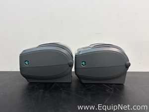 Lot of 2 Zebra Technologies GX430T Label Printers