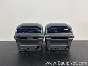 Lot of 2 Zebra Technologies GX430T Label Printers