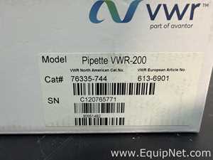 Lote de  Pipeteador VWR Scientific 76335-568 Pipette VWR-2