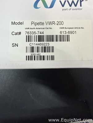 Lote de  Pipeteador VWR Scientific 76335-568 Pipette VWR-2