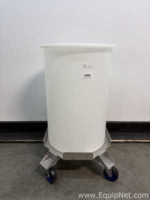 Lot of 2 Pall RSTA200A 200L Single Use Mixing Containers