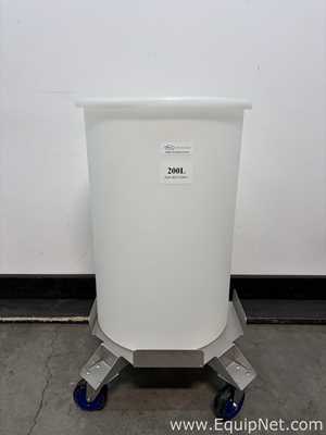 Lot of 2 Pall RSTA200A 200L Single Use Mixing Containers