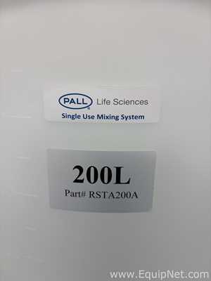 Lot of 2 Pall RSTA200A 200L Single Use Mixing Containers