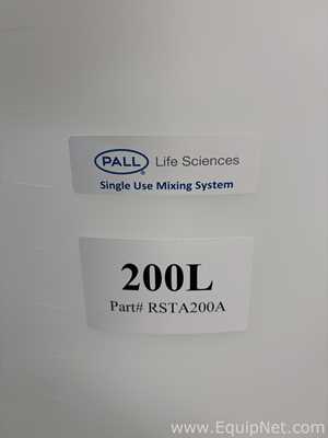 Lot of 2 Pall RSTA200A 200L Single Use Mixing Containers