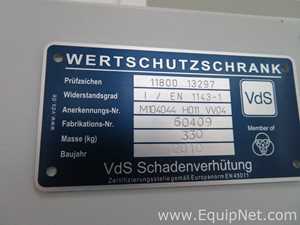 VDS Wuppertal 44506 Single Door Security Safe with Push Button Keypad Lock