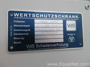 VDS Wuppertal 44506 Single Door Security Safe with Push Button Keypad Lock