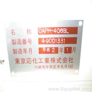 TOK OAPM-406BL聚氮化蚀刻机