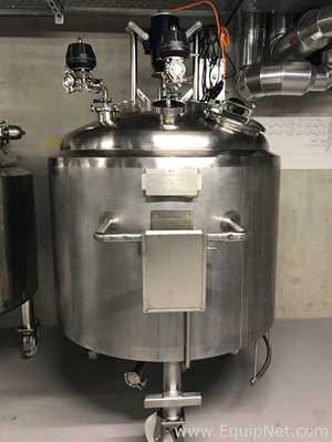 APV 860 Liter Jacketed Mixing Vessel On Wheels