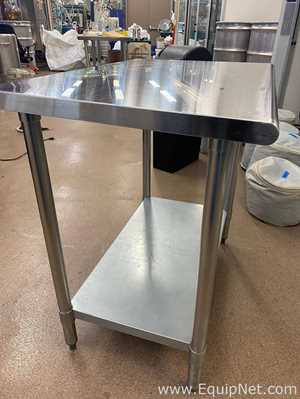 Lot of 6 Stainless Steel Tables