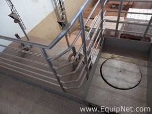 IDEM Stainless Steel 1500 Liter Horizontal Tank