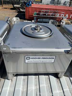 Reator de Aço Inoxidável aço inox Hoover Ferguson 180 gallon.  180 Galão