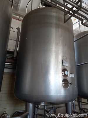 Inoxil Stainless Steel 6000 Liter Jacket Tank