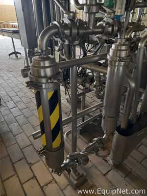 Skid with Stainless Steel Tank Valves and Filters