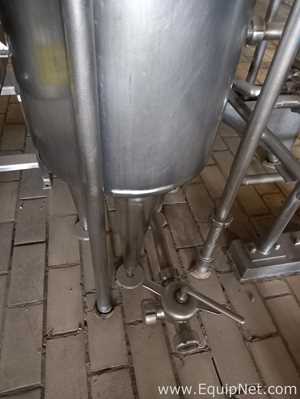 Skid with Stainless Steel Tank Valves and Filters