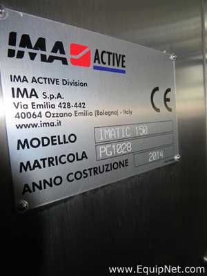IMA Imatic 150 Capsule Filling Machine - Line 5 with IMA Precisa 150 Check Weigher - Bohle Tote Lift
