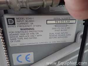 Dionex HPLC with ED40-1 Electrochemical Detector