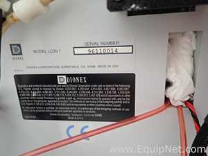 Dionex HPLC with ED40-1 Electrochemical Detector