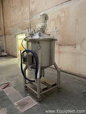 Tanque Acero inoxidable CSC 400 liters, stainless steel, with agitation