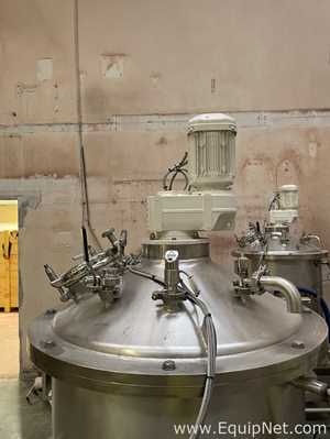 Tanque aço inox CSC 400 liters, stainless steel, with agitation