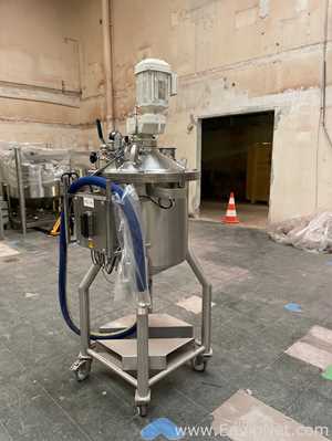 Tanque Acero inoxidable CSC 100 liters, stainless steel, with agitation