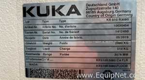 Brazo de Robot de 6 Ejes marca Kuka modelo KR510R3080 con Unidad de Control marca Kuka modelo KR C4