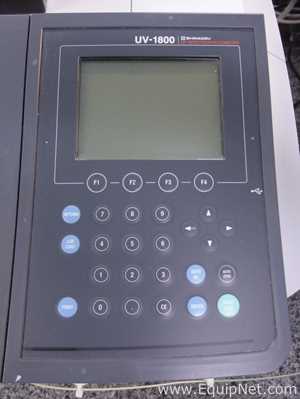 Espectrofotómetro Shimadzu UV-1800