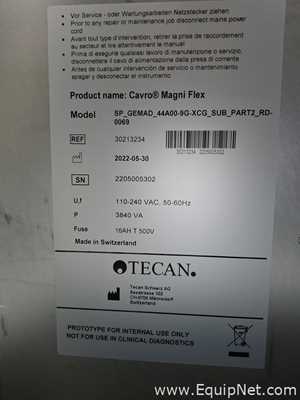 Manejadora de Líquidos Tecan Cavro Magni Flex