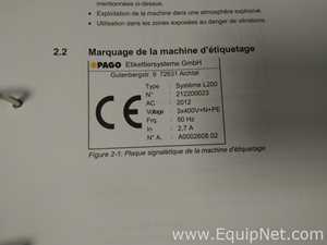 Pago L200 labeler