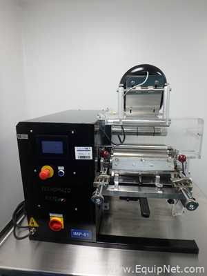 Tecnomaco FX 30 pro Flexographic Printer for Aluminum Foil on Stainless Steel Table