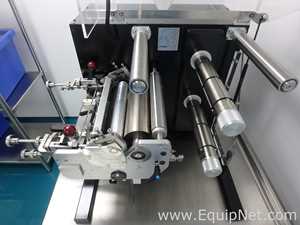 Tecnomaco FX 30 pro Flexographic Printer for Aluminum Foil on Stainless Steel Table