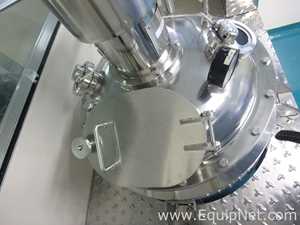 Portable Stainless Steel Vertical Mixing Tank Capacity 120 L with Agitator on Top