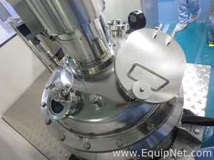 Portable Stainless Steel Vertical Mixing Tank Capacity 120 L with Agitator on Top