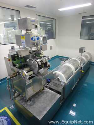 Maquina Encapsuladora de Capsula Suave marca STC modelo RGY6-15S con Equipos Perifericos