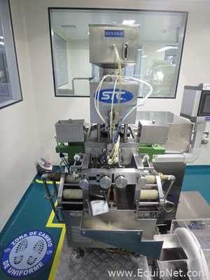 Maquina Encapsuladora de Capsula Suave marca STC modelo RGY6-15S con Equipos Perifericos