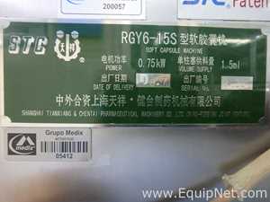 Maquina Encapsuladora de Capsula Suave marca STC modelo RGY6-15S con Equipos Perifericos