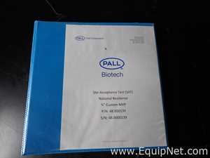 Biorreactor Pall Corporation 3/4 Inch Custom MVP. 4 Pulgadas