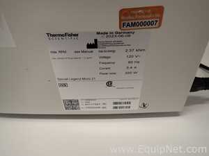 Centrífuga para laboratorio Thermo Scientific Sorvall Legend Micro 21