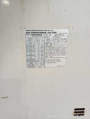 Lot of Two Daikin VRV III Inverter Air Conditioning Outdoor Units Models RXYQ18PRY6