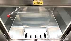 Lot Of 2 Thermo Fisher Scientific 2000L Hyperforma Smartainer Bin 316 SST