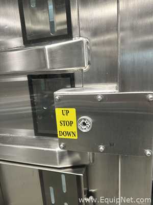 Lot Of 2 Thermo Fisher Scientific 2000L Hyperforma Smartainer Bin 316 SST