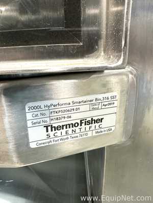  Thermo Fisher Scientific 2000L Hyperforma Smartainer