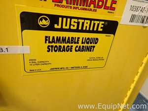 Justrite 4 Gallon Flammable Storage Cabinet