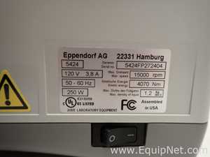 Eppendorf 5424 Laboratory Centrifuge